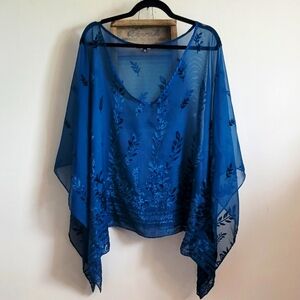 Sz xxl Onyx Nite wide sleeve shirt